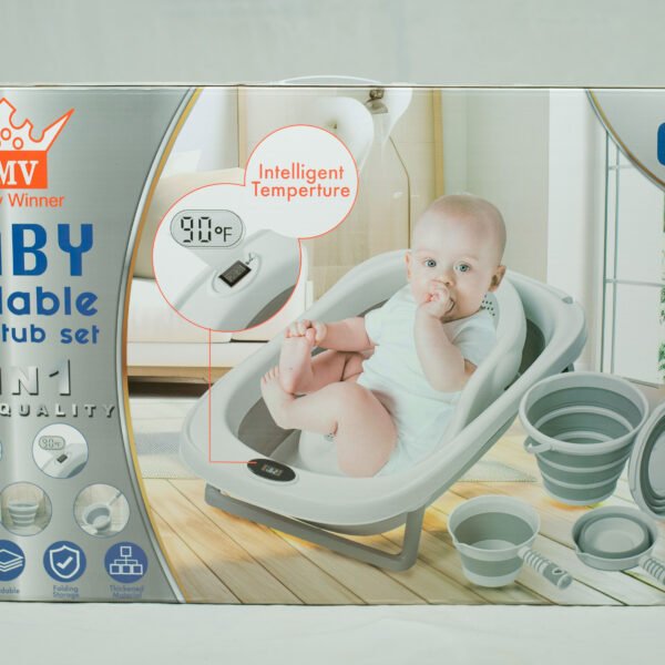 LMV Foldable baby bath set